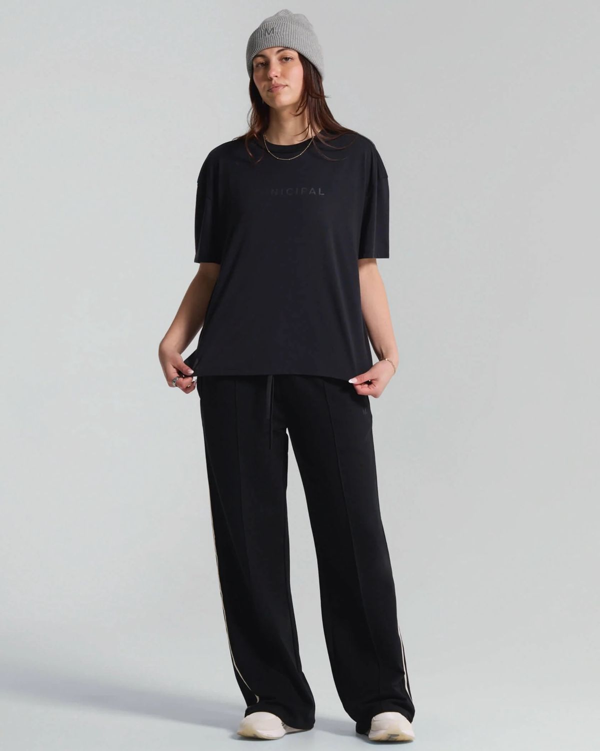 Wordmark T-Shirt Black