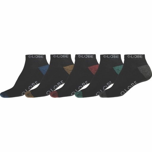 ingles ankle sock 5 pack, Colour: black/assorted