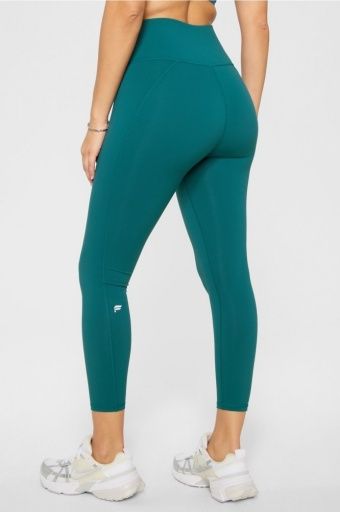 DEFINE  HIGH-WAISTED 7/8, Colour: GREEN ABYSS, Size: XS