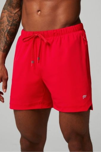 THE 5" ONE SHORT, Colour: HEATED RED, Size: S