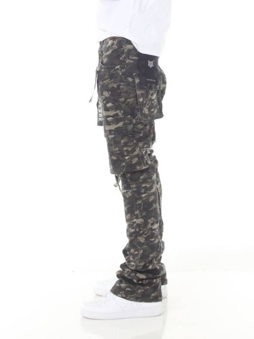 Camo Stacked Flare