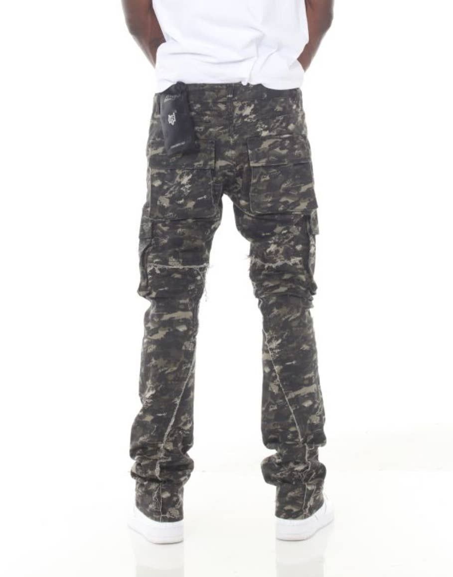 Camo Stacked Flare