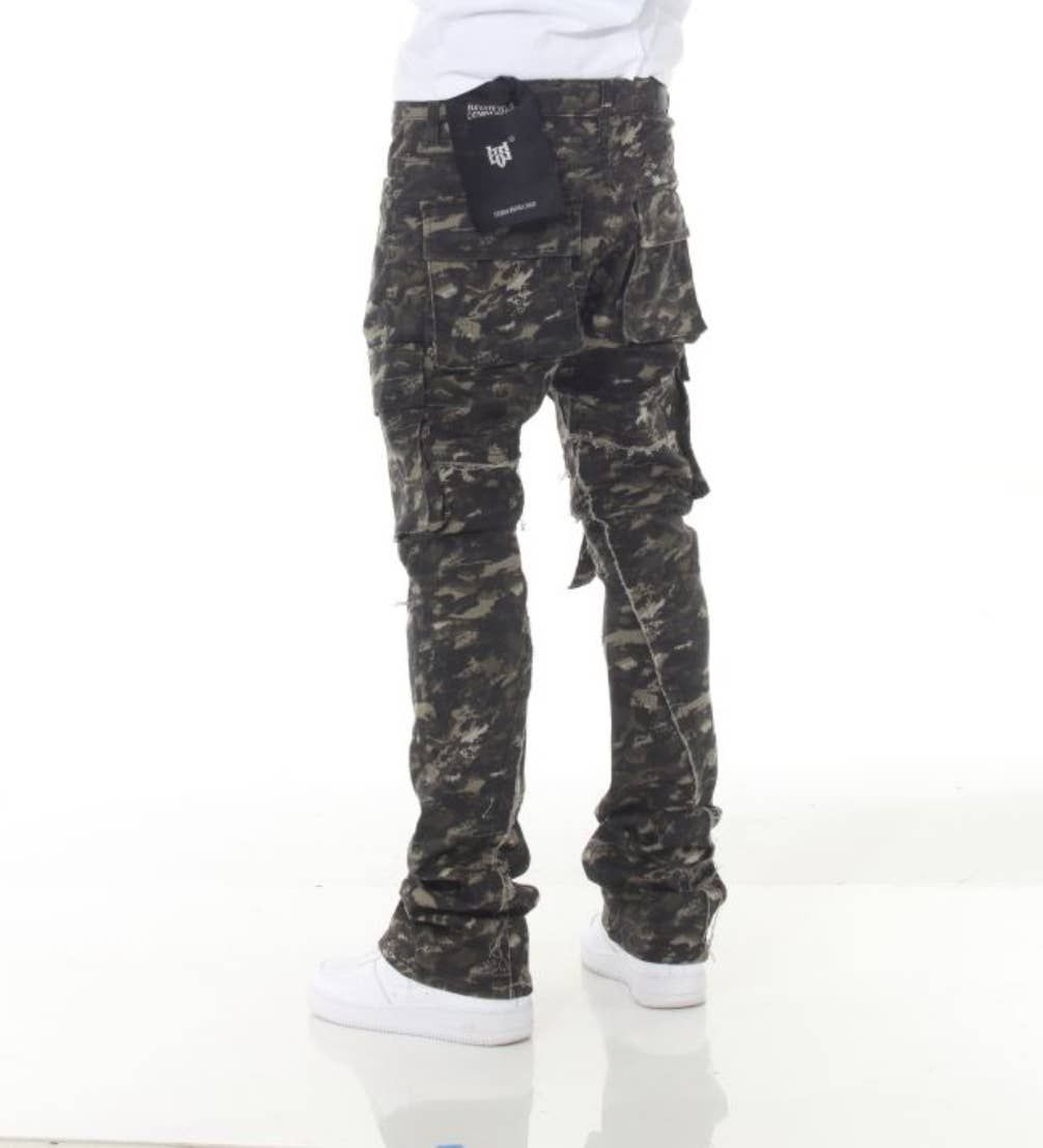 Camo Stacked Flare