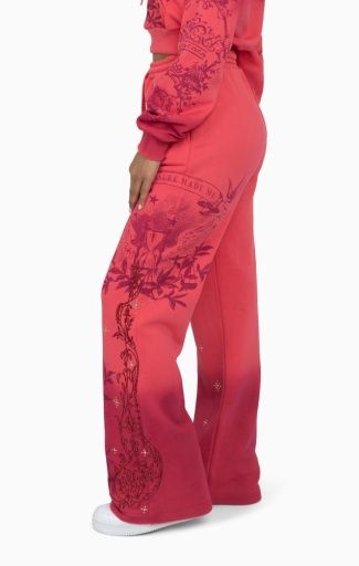 OVERSPRAYED STUDDED PANT