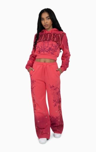 OVERSPRAYED STUDDED PANT