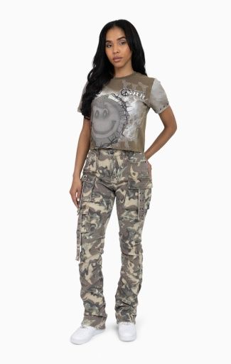 TWILL PATCH PRINTED TEE