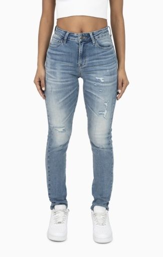 HIGH RISE RIP OFF SKINNY PANT, Clothing Size: XS, Colour: WLTRB