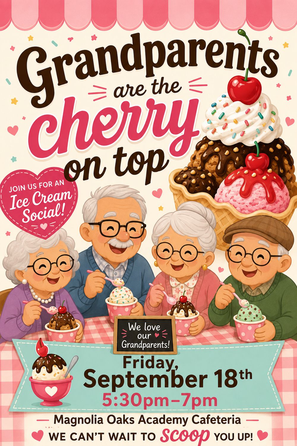 Grandparents Ice Cream Social