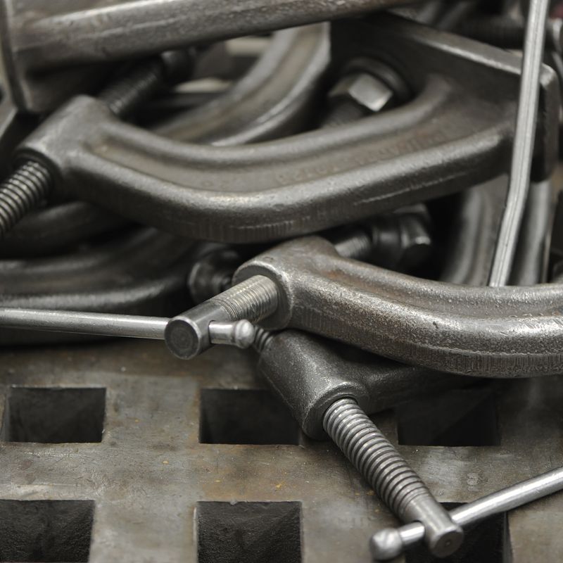 Clamps, Fasteners & Vices