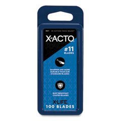 X-ACTO No. 11 Bulk Pack Blades for X-Acto Knives, 100/Box