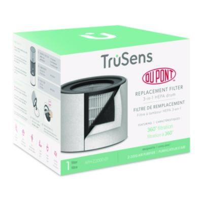 TruSens™ Carbon and HEPA Replacement Filters for TruSens Air Purifiers, 8.5 x 8.9