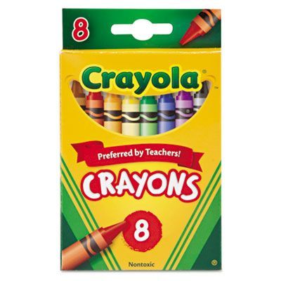 Crayola Classic Color Crayons, Peggable Retail Packaging, Regular Size, 0.31
