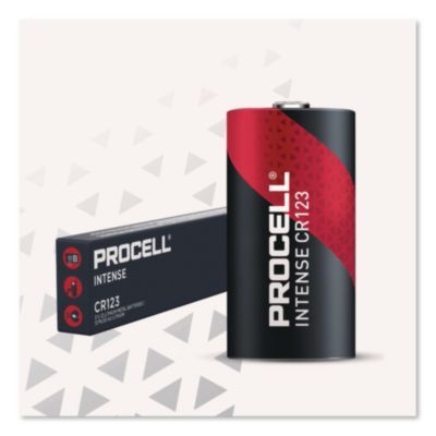 Procell® Professional Lithium Batteries, CR123, For Camera, 3 V, 12/Box