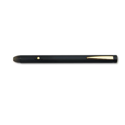Quartet® General Purpose Metal Laser Pointer, Class 3A, Projects 1,148 ft, Black
