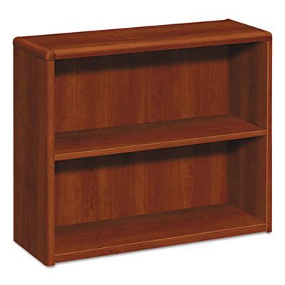 HON® 10700 Series Wood Bookcase, Two-Shelf, 36w x 13.13d x 29.63h, Cognac HON® 10700 Series Wood Bookcase, Two-Shelf, 36w x 13.13d x 29.63h, Cognac