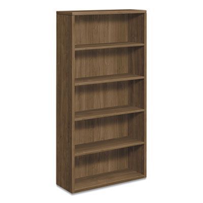 HON® 10500 Series Laminate Bookcase, Five-Shelf, 36w x 13.13d x 71h, Pinnacle HON® 10500 Series Laminate Bookcase, Five-Shelf, 36w x 13.13d x 71h, Pinnacle