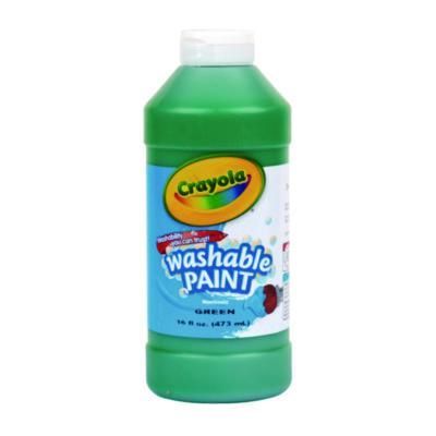 Crayola® Washable Paint, Green, 16 oz Bottle Crayola® Washable Paint, Green, 16 oz Bottle