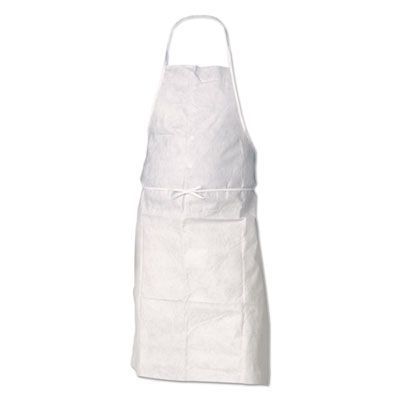 KleenGuard™ A20 Breathable Particle Protectioin Apron 36550, MICROFORCE Barrier SMS Fabric, One Size Fits Most, White KleenGuard™ A20 Breathable Particle Protectioin Apron 36550, MICROFORCE Barrier SMS Fabric, One Size Fits Most, White
