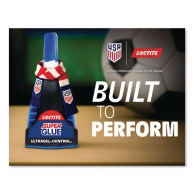 Loctite® Ultra Gel Control Super Glue, 0.14 oz, Dries Clear