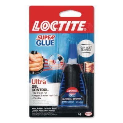 Loctite® Ultra Gel Control Super Glue, 0.14 oz, Dries Clear