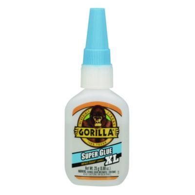 Gorilla® Super Glue, 0.88 oz, Dries Clear
