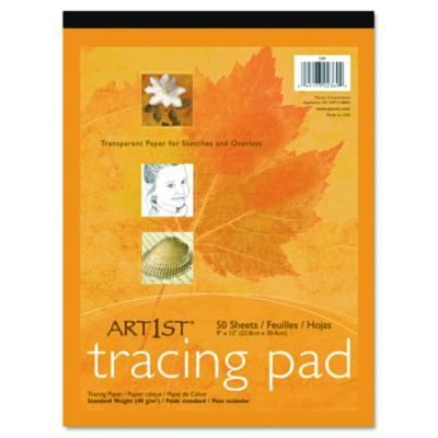 Pacon® Art1st Parchment Tracing Paper, 16 lb, 9 x 12, White, 50/Pack
