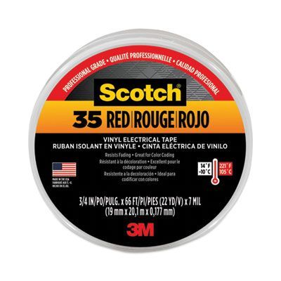 3M™ Scotch 35 Vinyl Electrical Color Coding Tape, 3