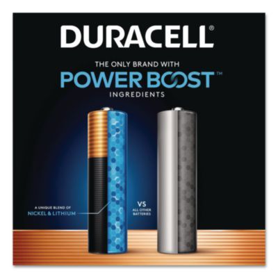 Duracell® POWER BOOST Coppertop Alkaline AAA Batteries, 4/Pack