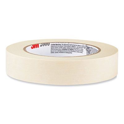 Highland™ Economy Masking Tape, 3 Highland™ Economy Masking Tape, 3" Core, 0.94" x 60.1 yds, Tan