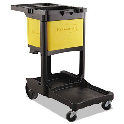 Rubbermaid® Commercial Locking Cabinet, For Rubbermaid Commercial Cleaning Carts, Yellow Rubbermaid® Commercial Locking Cabinet, For Rubbermaid Commercial Cleaning Carts, Yellow