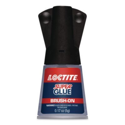 Loctite® Super Glue Brush On, 0.17 oz, Dries Clear Loctite® Super Glue Brush On, 0.17 oz, Dries Clear