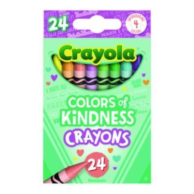 Crayola® Colors of Kindness Crayons, Regular Size, 0.31