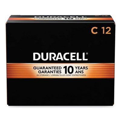 Duracell® CopperTop Alkaline C Batteries, 12/Box