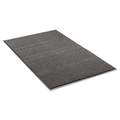 Crown Rely-On Olefin Indoor Wiper Mat, Rectangular, Charcoal Gray Cut Pile Surface, 36