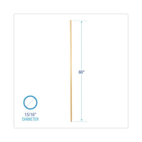 Threaded End Broom Handle, 0.94