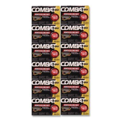 Combat® MAX Small Roach Quick Kill Formula, 0.43 oz, 12/Pack, 12 Packs/Carton