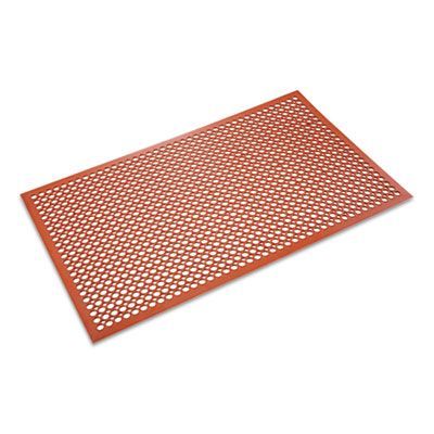 Crown Grease-Resistant Safewalk-Light Wet/Oily Floor Anti-Fatigue Drainage Mat, 0.5