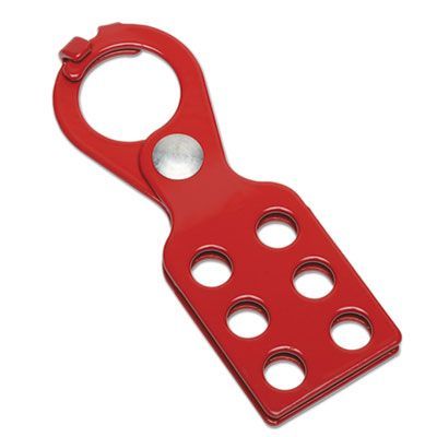 AbilityOne® 5340016502623, SKILCRAFT Lockout Tagout Hasp, Steel with Tabs