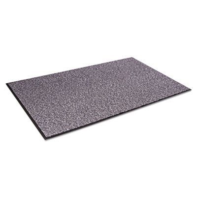 Crown Cordless Stat-Zap Carpet Top Mat, Pewter Gray Carpeted Olefin-Polypropylene Surface, 36