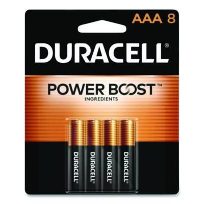 Duracell® POWER BOOST Coppertop Alkaline AAA Batteries, 8/Pack