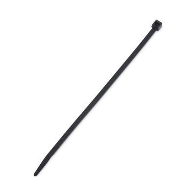 Tatco Nylon Cable Ties, 8 x 0.19, 50 lb, Black, 1,000/Pack