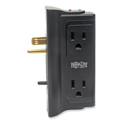 Tripp Lite by Eaton Protect It! Four-Outlet Direct Plug-In Surge Suppressor , 4 AC Outlets, 720 J, Black