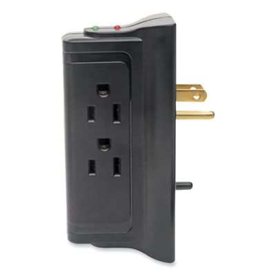Tripp Lite by Eaton Protect It! Four-Outlet Direct Plug-In Surge Suppressor , 4 AC Outlets, 720 J, Black