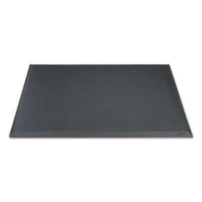 Alera® Alera AdaptivErgo Anti-Fatigue Mat, Rectangular, Black Molded Grid Surface, 19.4