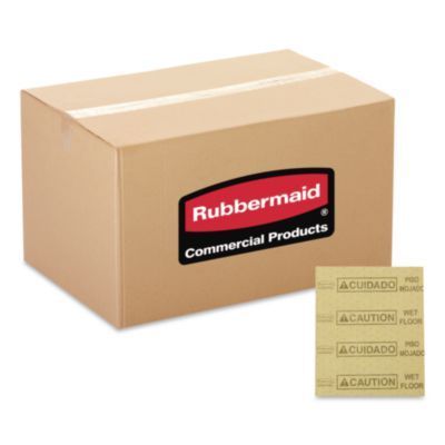 Rubbermaid® Commercial Over-The-Spill Pad Tablet, 12 oz, 14 x 16.5, 25/Pack