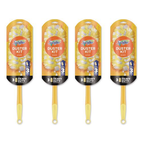 360 Heavy Duty Extendable Starter Dusting Kit, 3 Refills and One 6 360 Heavy Duty Extendable Starter Dusting Kit, 3 Refills and One 6" to 3 ft Pole, 4 Kits/Carton