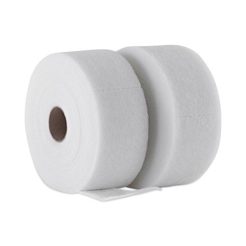 TrapEze Disposable Dusting Sheets, 5 TrapEze Disposable Dusting Sheets, 5" x 125 ft, White, 250 Sheets/Roll, 2 Rolls/Carton