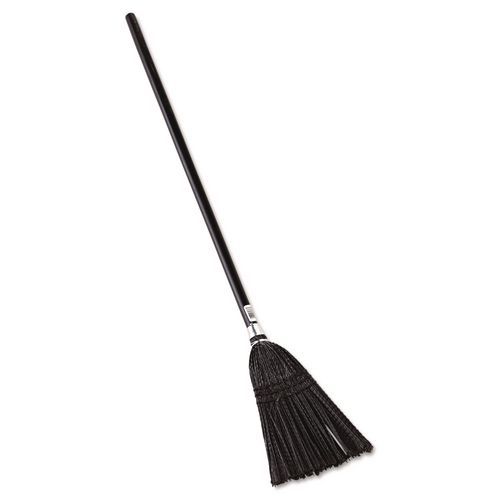 Lobby Pro Synthetic-Fill Broom, Synthetic Bristles, 37.5 Lobby Pro Synthetic-Fill Broom, Synthetic Bristles, 37.5" Overall Length, Black