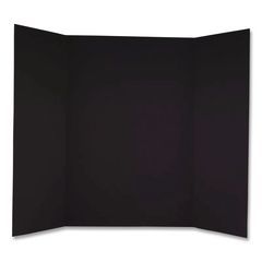 Formit Trifold Display Boards, 36 x 48, Black