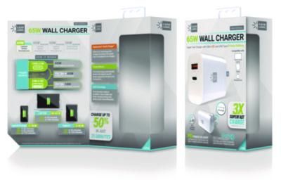 ByTech® Wall Charger, 60 W, White